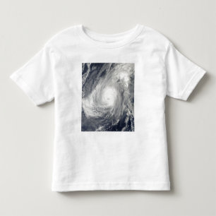 硫黄島の台風のNidaの南南西 トドラーTシャツ