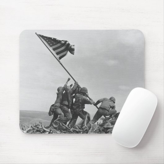 硫黄島の旗を掲げる マウスパッド (マウス)