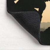 硫黄島の朝のマウスパッド マウスパッド (コーナー)