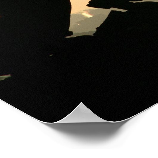 硫黄島の朝 ポスター (角)