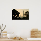 硫黄島の朝 ポスター (キッチン)