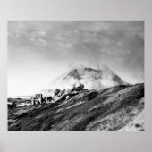 硫黄島ビーチヘッドの第二次世界大戦マリーンズ ポスター (正面)