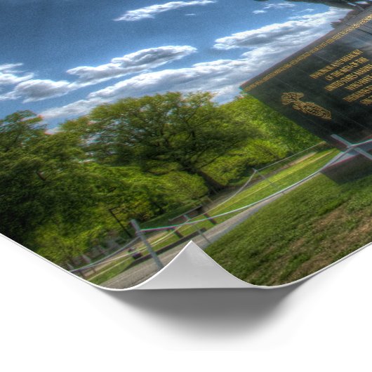 硫黄島記念館 ポスター (角)