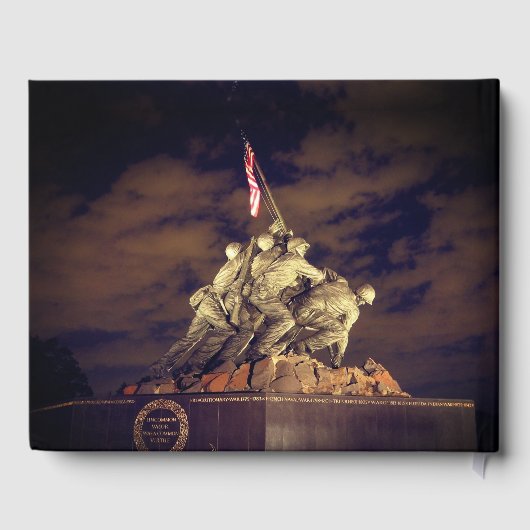 硫黄島記念USA退役軍人 ゲストブック (裏面)