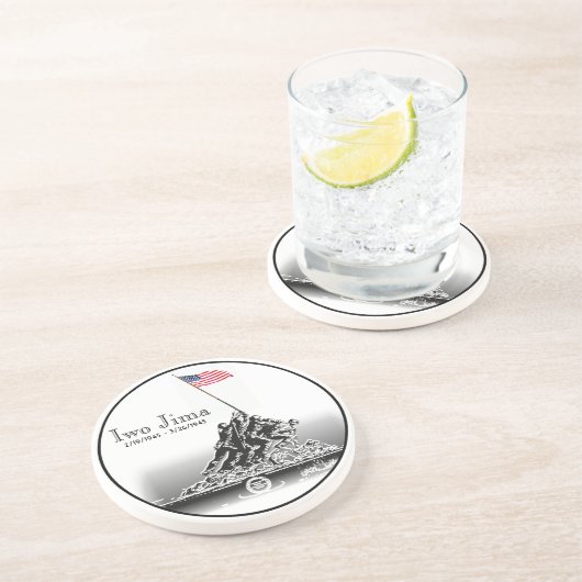 硫黄島 コースター (側面)