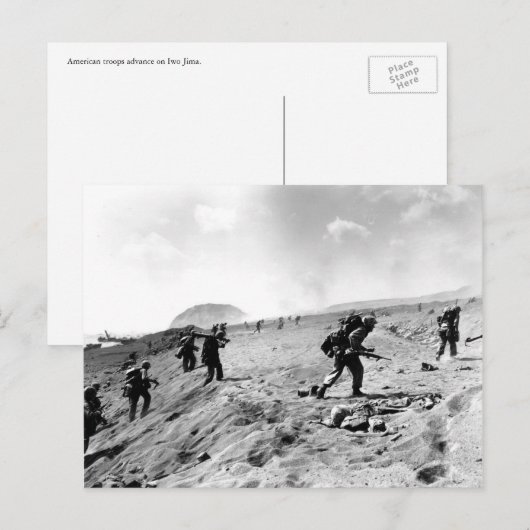 硫黄島 ポストカード (正面/裏面)