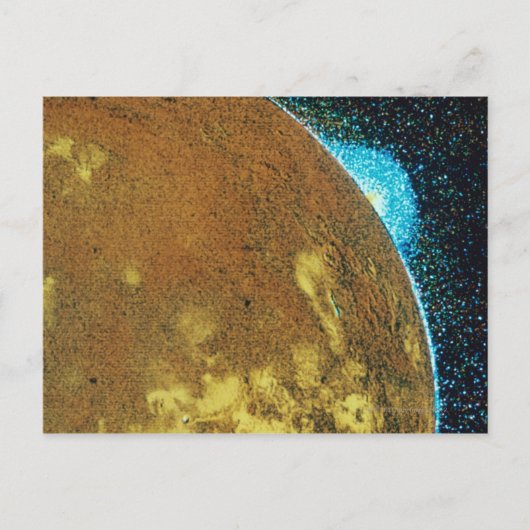 硫黄火山噴火 ポストカード (正面)