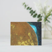 硫黄火山噴火 ポストカード (スタンド正面)