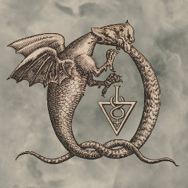 硫黄&水銀錬金術 Tシャツ