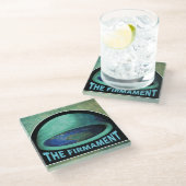 硬いガラスのコースター ガラスコースター (アングル)