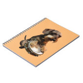 硬い毛ダッ遊シュントのドラム ノートブック (左側)