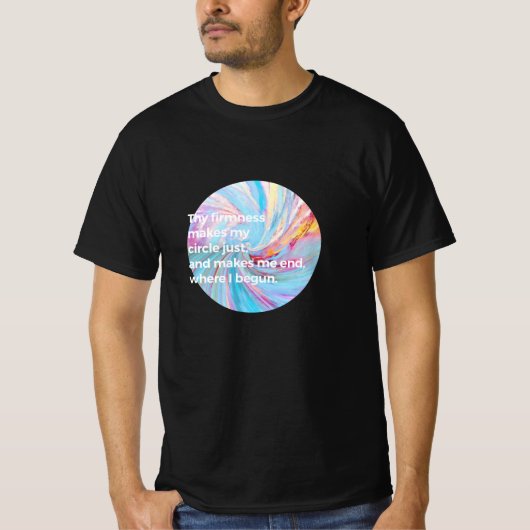 硬さターコイズ引用文フード付きスウェットシャツ Tシャツ (正面)