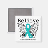 硬信じ皮症認識度 マグネット (正面/裏面)