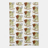 硬化性サイコロデザイン キッチンタオル (縦)