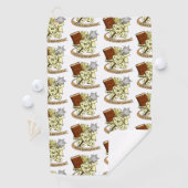 硬化性サイコロデザイン ゴルフタオル (インサイチュ)