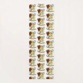 硬化性サイコロデザイン ヨガマット (裏面)