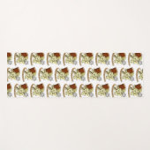 硬化性サイコロデザイン ヨガマット (正面(横))