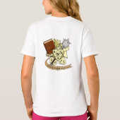 硬化性サイコロデザイン Tシャツ (裏面)