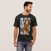 硬化症Ms支援多発性硬化症認識度 Tシャツ (正面フル)