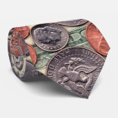 硬貨および通貨のネクタイ ネクタイ (ロール)