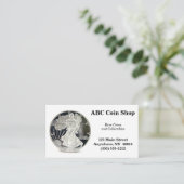 硬貨の名刺 名刺 (スタンド正面)