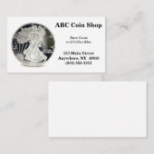 硬貨の名刺 名刺 (正面/裏面)