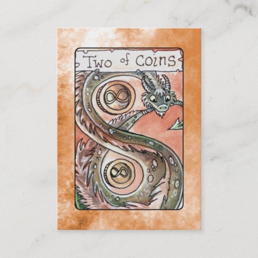 硬貨の2 名刺 (正面)