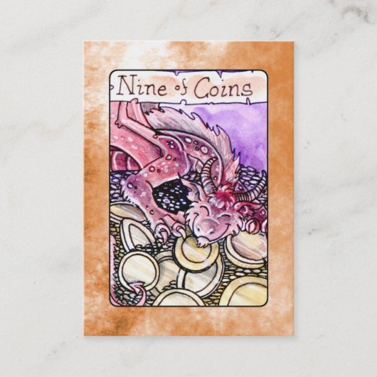 硬貨の9 名刺 (正面)