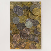 硬貨ロシアのパズル ジグソーパズル (縦)