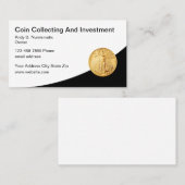 硬貨回収及び貨幣形名刺 名刺 (正面/裏面)