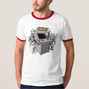 硬貨操作アーケード Tシャツ