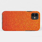 硬質硬素朴壁オレンジ色王室の Case-Mate iPhoneケース (裏面(横))