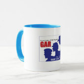 硬鱗魚類ガーパイク属のSesquicentennialのマグ-内戦の退役軍人 マグカップ (正面左)