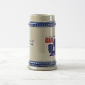 硬鱗魚類ガーパイク属のSesquicentennial SUVCWのキャンプステイン-内戦 ビールジョッキ (中央)