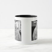 硬鱗魚類ガーパイク属木およびOrlinジョンソン- "サインされるヴィンテージ" マグカップ (中央)