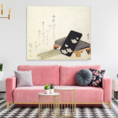 硯 キャンバスプリント (インサイチュ (リビング))