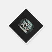 碑文工事懸命遊懸命クラシック スタンダードカクテルナプキン (角)