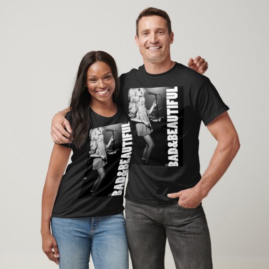 碑文BAD & Beautiful Blondie Tシャツ (ユニセックス)