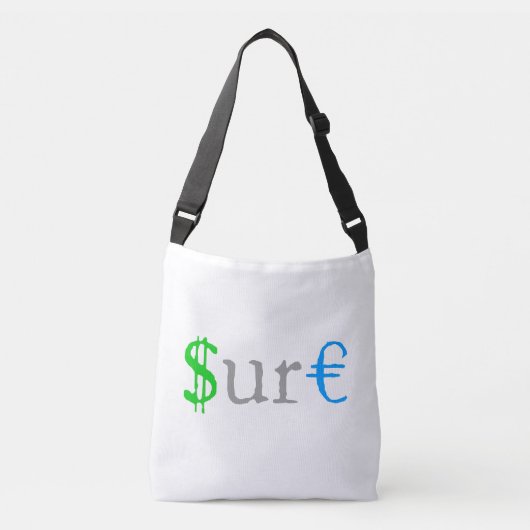 確かおもしろいな クロスボディバッグ (正面)