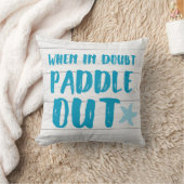 確かでない時はかいはカヤックの一口の波を浜に引き上げます クッション (ブランケット)