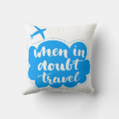 確かでない時は旅行雲 クッション (裏面)