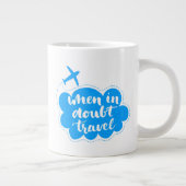 確かでない時は旅行雲 ジャンボコーヒーマグカップ (右)