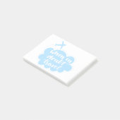 確かでない時は旅行雲 ポストイット (アングル)