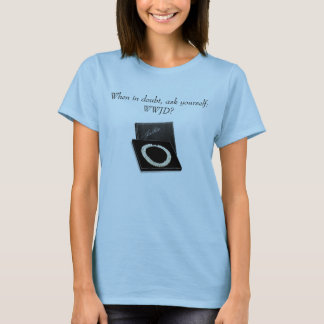 確かでない時は、あなた自身に尋ねて下さい: WWJDか。 Tシャツ