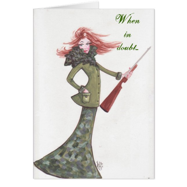 確かでない時は… -カード (正面)