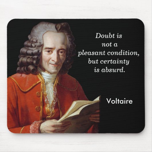 確かなことは論を知らぬ マウスパッド (正面)