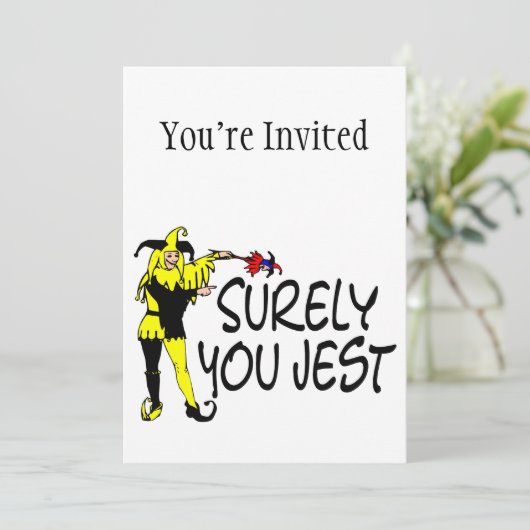 確かにあなたはジェスターをからかう 招待状 (スタンド正面)