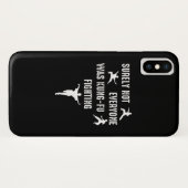 確かに全員がカンフーの戦いをしていたわけではない Case-Mate iPhoneケース (裏面(横))