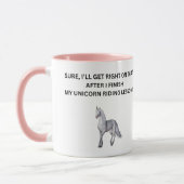 確かに私は右に取得する – 女性のコーヒーマグ マグカップ (左)