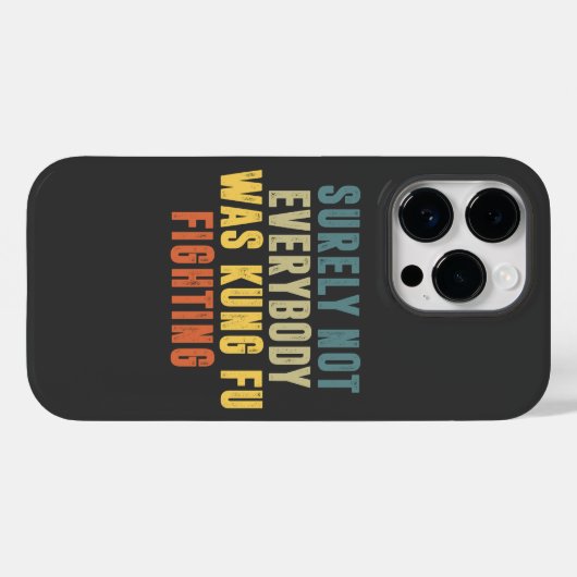 確かに誰もがカンフーの戦うユーモアではなかった Case-Mate iPhoneケース (裏面 (横))